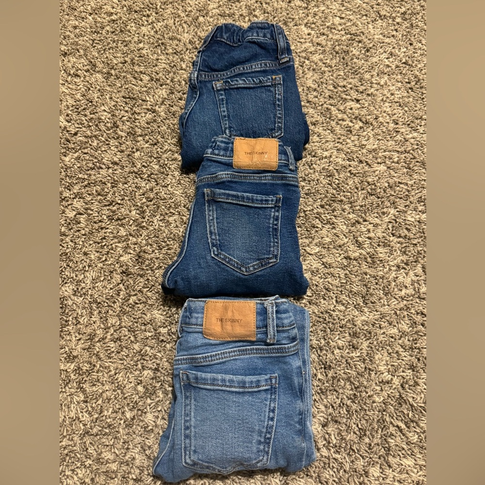 Zara Kids Blue Jeans Set